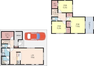 招提中町2丁目 3号棟 新築戸建