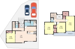 渚栄町 1号棟 新築戸建